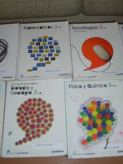 libros 3º eso