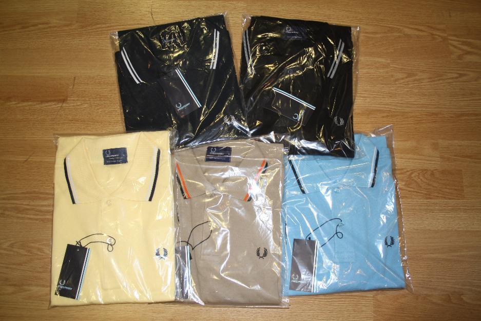 Lote Fred perry polos M1200  varios colores