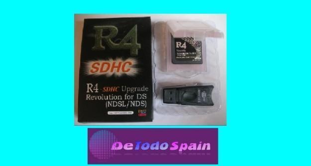 MADRID - Cartuchos R4 y R4i para Nintendo NDS, DS Lite, DSi y la nueva DSi XL