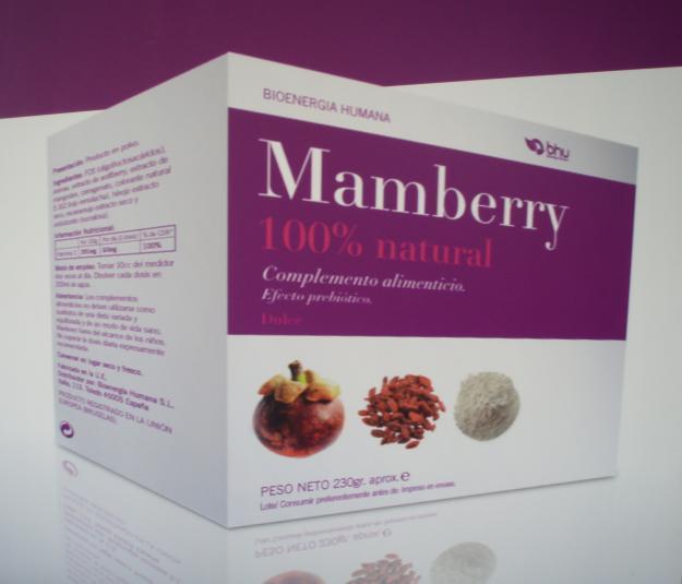 Mamberry. Fusión del extracto de Goji y Mangostán con gran poder antioxidante.