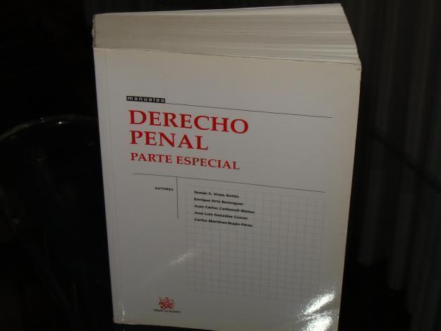 Manual en derecho penal