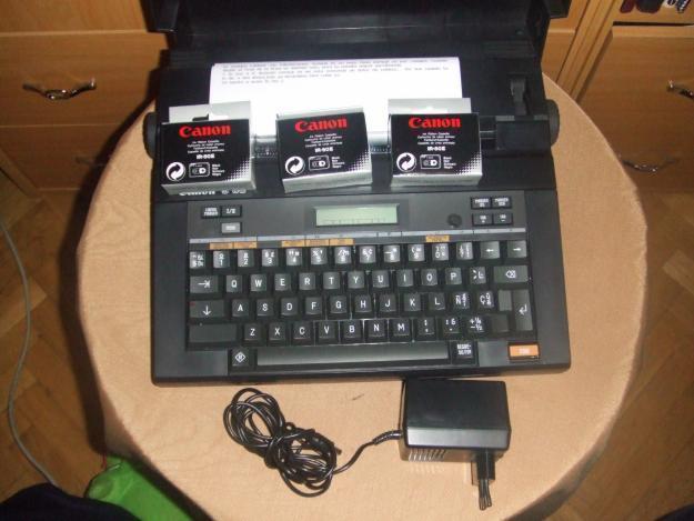 Máquina de escribir electrónica CANON S-80