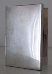 Marco pequeño plata 925 formato libro ovalado