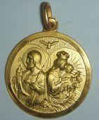 Medallas de virgenes y santos - cruces y cristos
