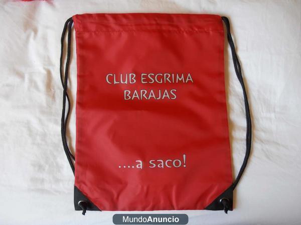 MOCHILA-SACO CLUB ESGRIMA BARAJAS