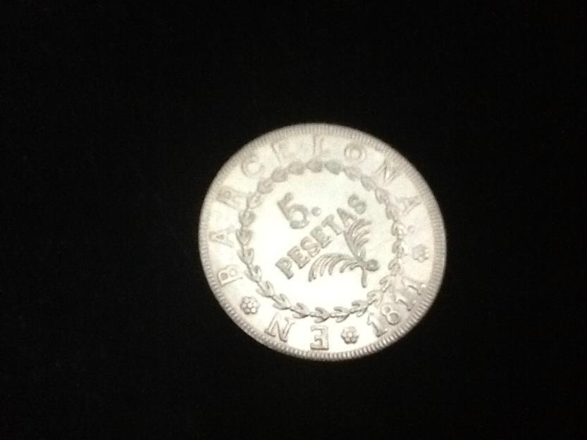 Moneda de Plata 5 pesetas 1811