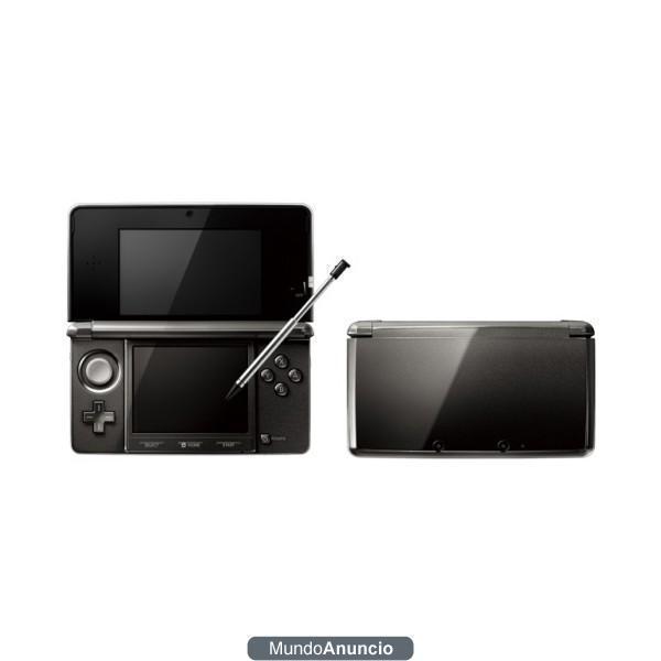 NINTENDO 3DS NEGRA NUEVA A ESTRENAR