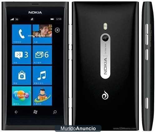 Nokia Lumia 800 negro precintado de yoigo