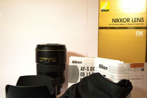 Objetivo Nikon AF-S DX 17-55mm f/2.8