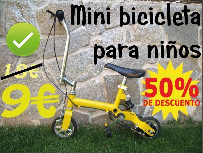 ¡Oferta! Mini bicicleta [50% dto]