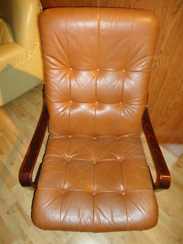 Oferta sillón de cuero giratorio