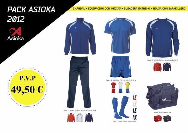 pak ropa deportiva oferta