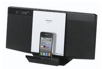 Panasonic SC-HC25 compact stereo system for ipod/iphone - NUEVO
