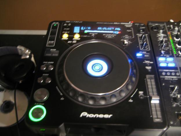 Pioneer CDJ 1000 par MK3 y DJM 800 mezclador conjunto completo