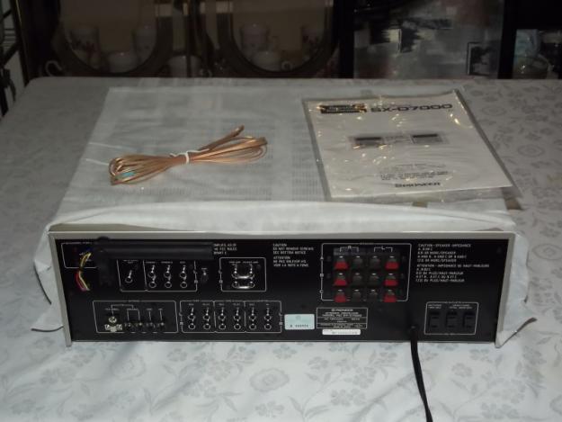 Pioneer SX-D7000 Amplificador Receptor estéreo