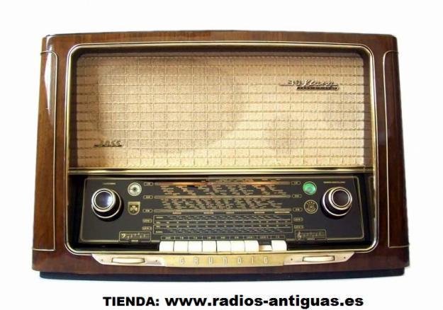 Radio antigua grundig de 1955. tienda radios antiguas