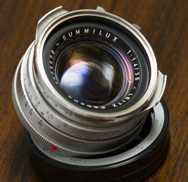 Rare Leica Summilux M 35/1.4 Version 1 Silver