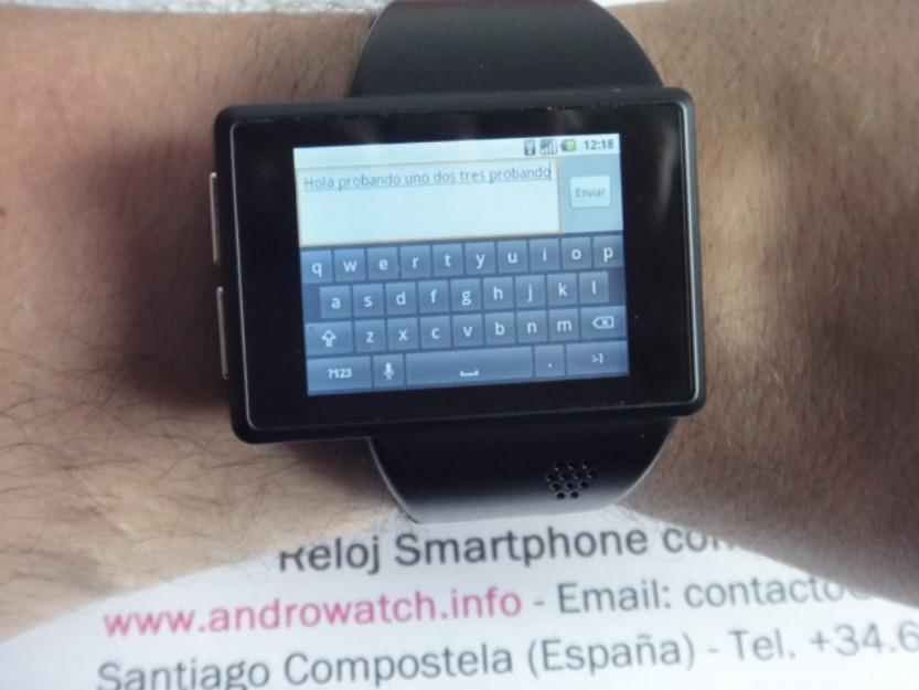 Reloj Android Smartphone de Pulsera WhatsApp WIFI GPS Androwatch Original