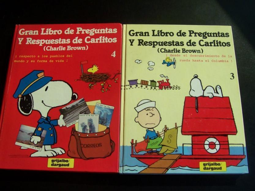 Respuestas de Carlitos y Snoopy-2 libros