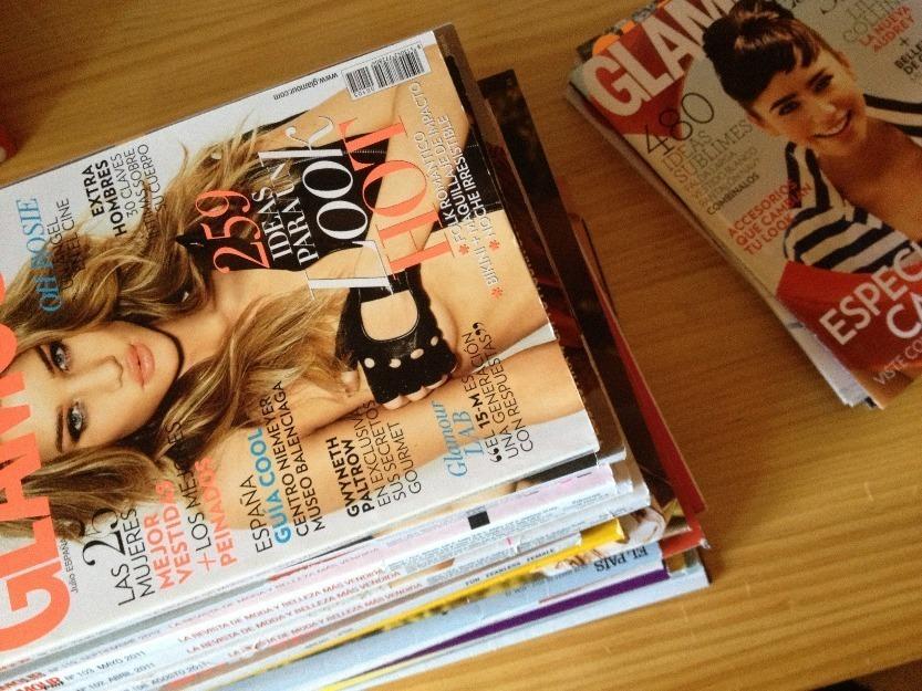 Revistas de moda y cultura años 2011, 2012 y 2013