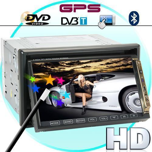 Road Master 7 pulgadas pantalla táctil Car DVD Player con GPS +