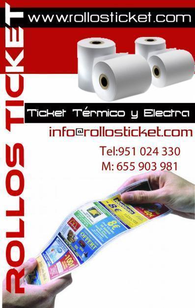 Rollos Ticket Térmicos y Electra