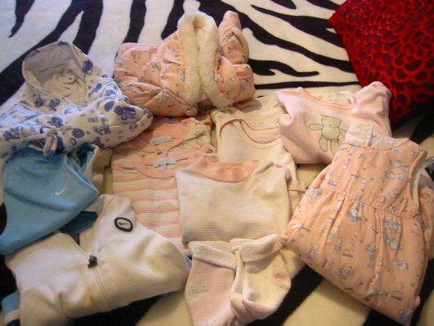 ropa de bebe y niña de segundamano