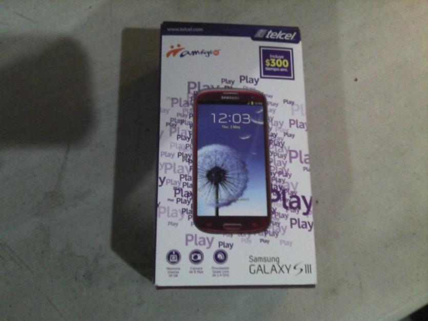 Samsung Galaxy S3 Nuevo Rojo 16gb Quadcore