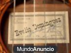 se vende guitarra artesanal evelio Domínguez