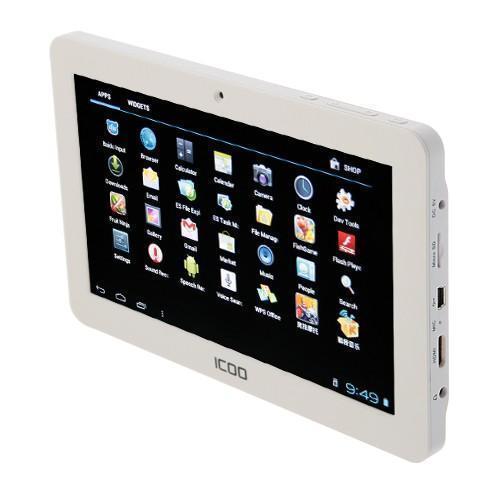 Tablet 7  icoo d50 blanca android 4 wifi usb nueva