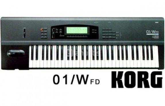 Teclado sintetizador KORG 01/W-fd