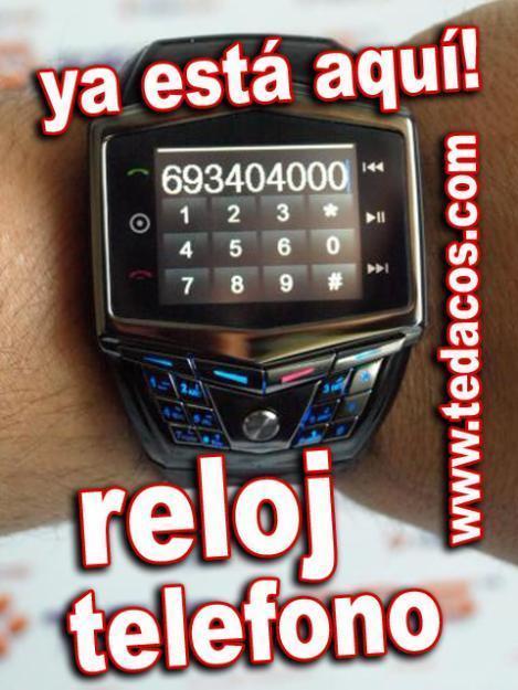 TEDACOS RELOJ TELEFONO MOVIL DE PULSERA BLUETOOTH PDA TACTIL MP4 / WATCH PHONE TEDACOS