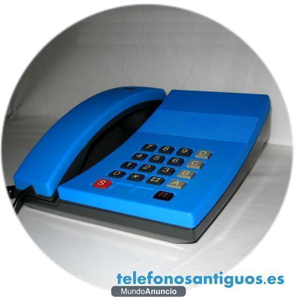 TELEFONO ANTIGUO DIGITEL 2000 AZUL FLUORESCENTE (DINAMARCA)