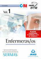 Temario enfermeria madrid servicio salud sermas oposicion