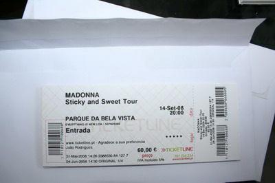 Tickets Madonna