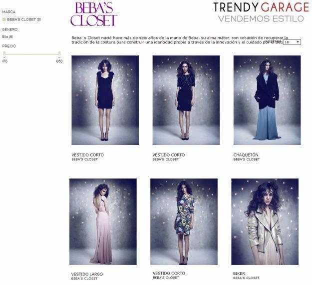 Trendy Garage, una tienda online de moda y complementos con las últimas tendencias