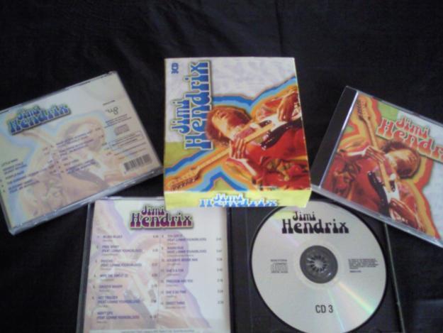TRIPLE CD JIMI HENDRIX GRANDES EXITOS Y RAREZAS ED. LIMITADA DESCATALOGADA