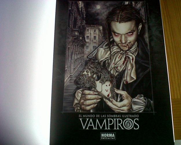Vampiros: mundo de las sombras ilustrado
