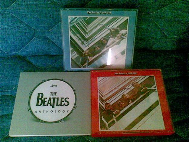 Vendo cds de The Beatles, Rojo, Azul y Anthology. Especial coleccionista