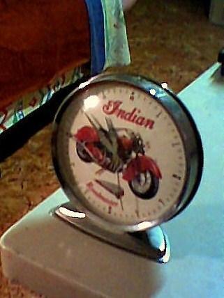 indian-reloj de metal.moto harley