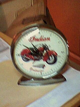 indian-reloj de metal.moto harley