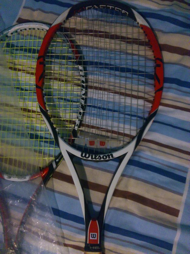 Pack raquetas de tenis + raqueta de padel