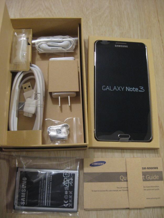 Samsung Galaxy Note 3 SM-N900W8 32GB (Negro y Blanco) desbloqueado 4G LTE Teléfono