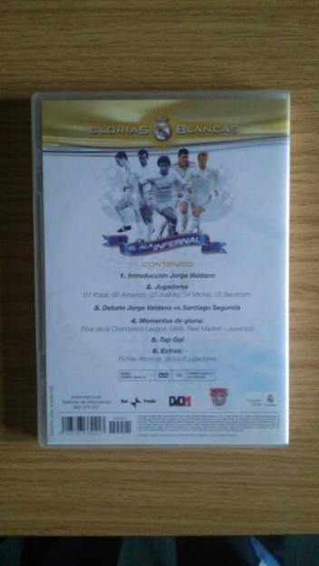 Glorias blancas dvd real madrid