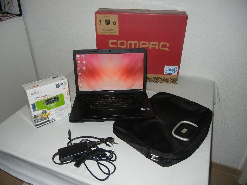 Compaq presario CQ57 500 GB, 4 GB DDR3 windows 7+ funda + sintonizador TDT