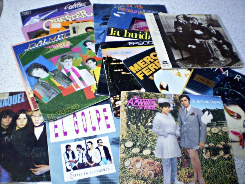 Lote de discos grupos españoles años 80