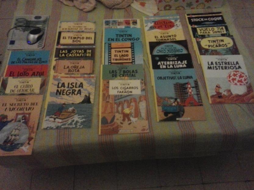 Las aventuras de tintin coleccion completa