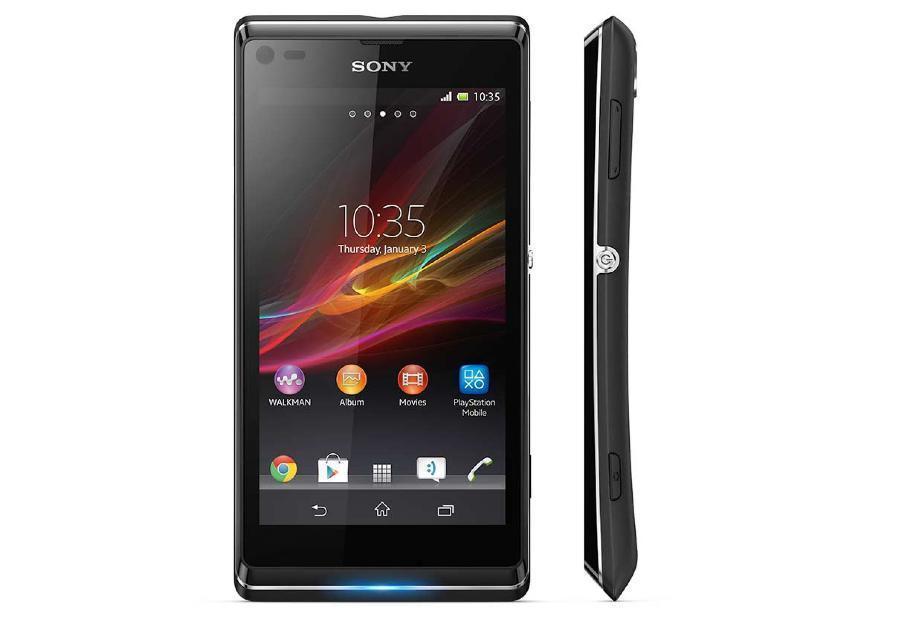 Sony xperia L, color negro