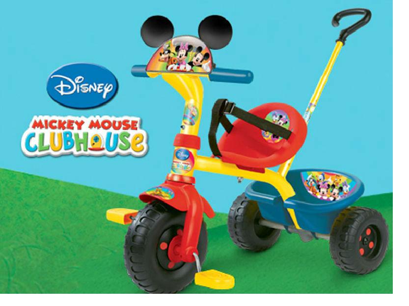 Triciclo Be Fun Mickey Mouse de Smoby