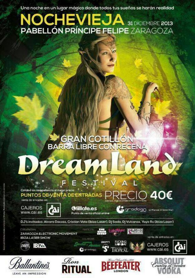 Cotillon Dreamland Festival Zaragoza